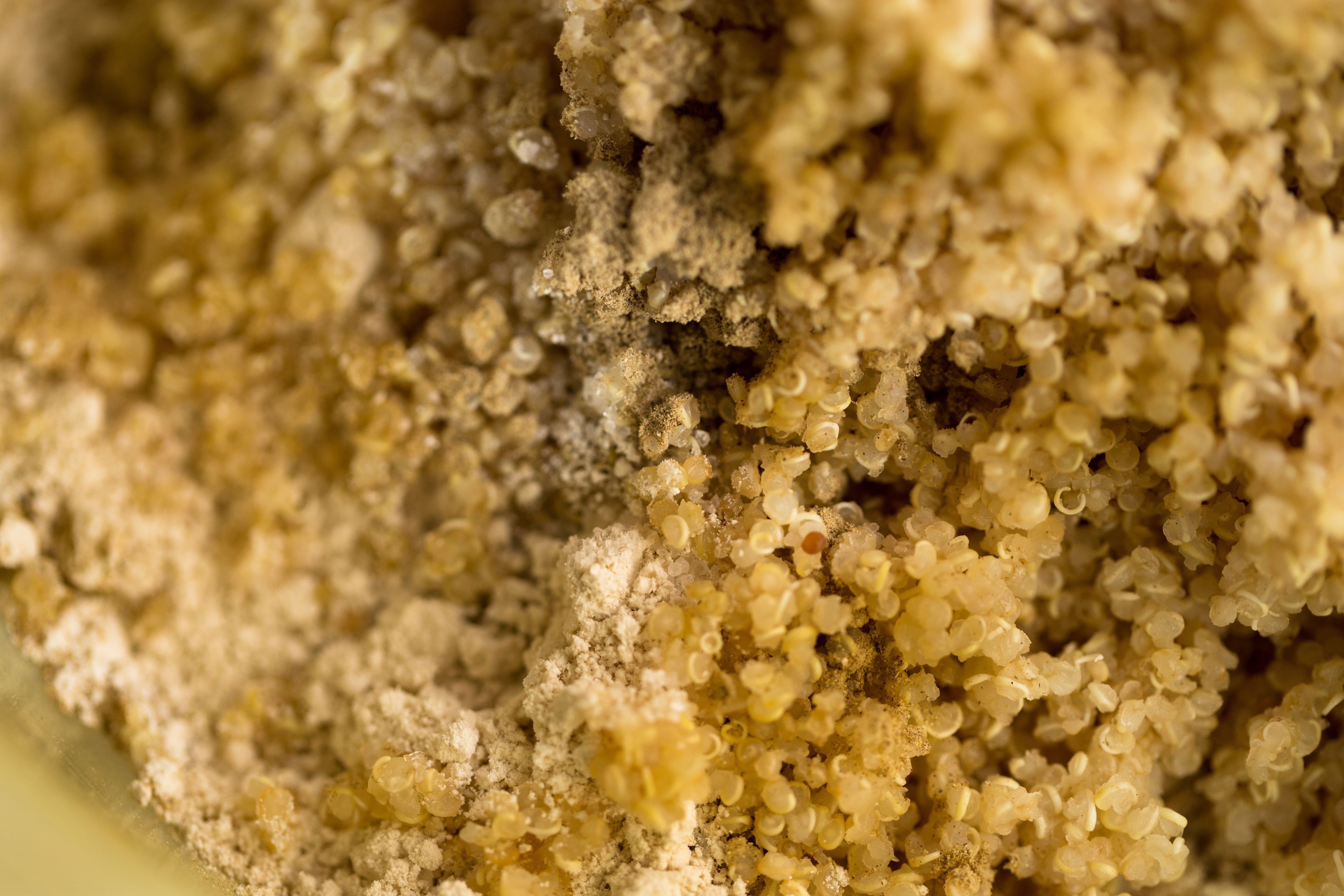 Quinoa-Mandel Brownies
