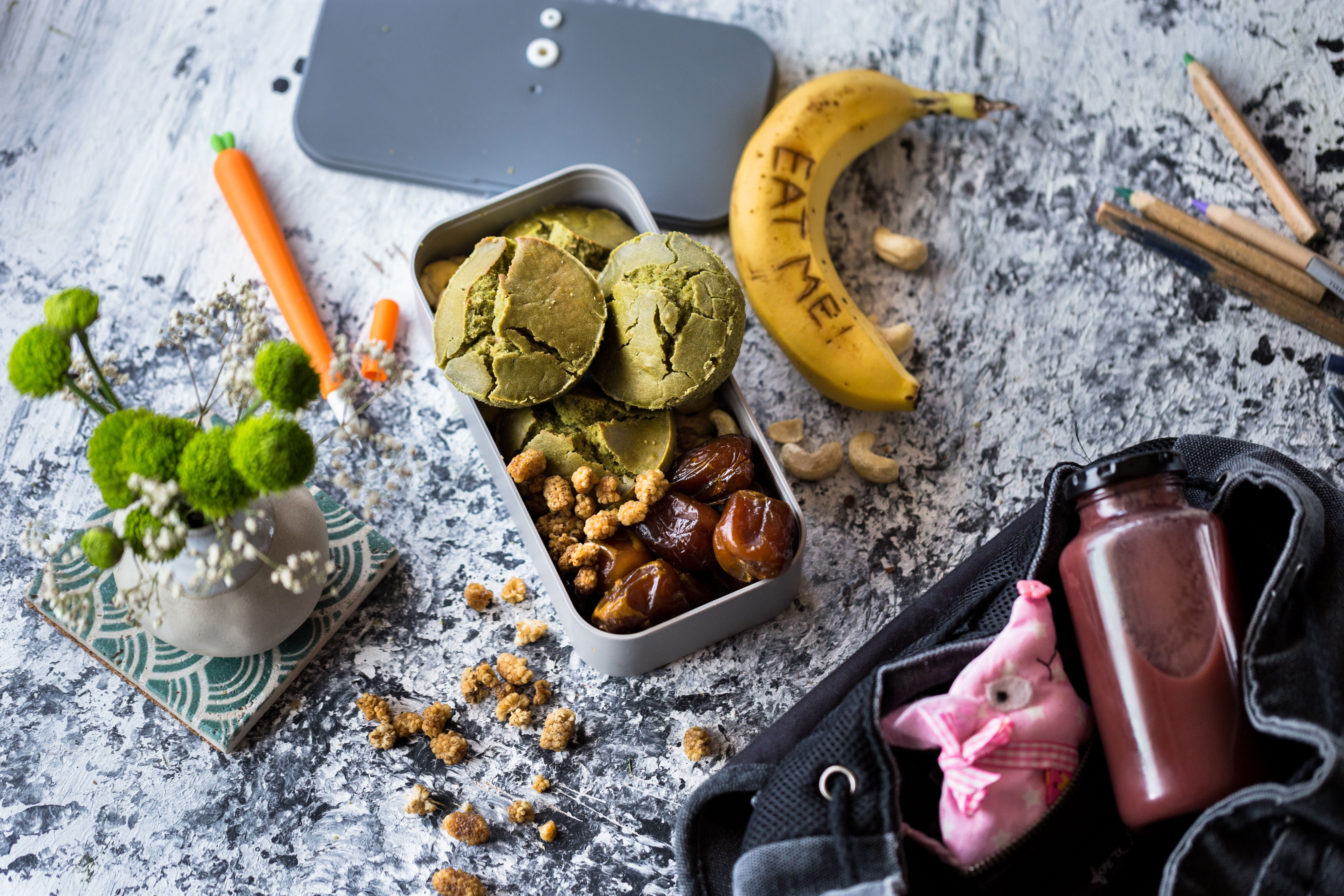 Reismehl Spinat Muffins