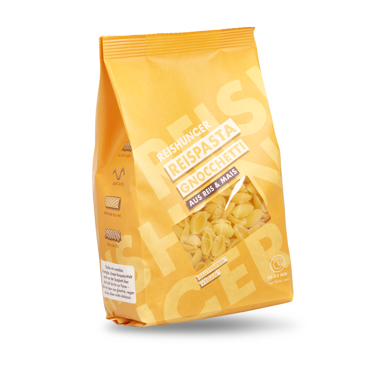 Reispasta Gnocchetti aus Reis und Mais
