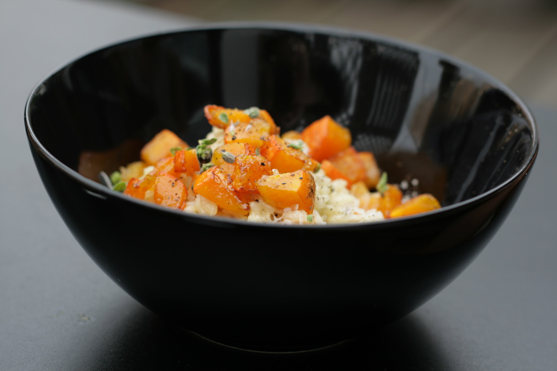 Risotto mit Hokkaido