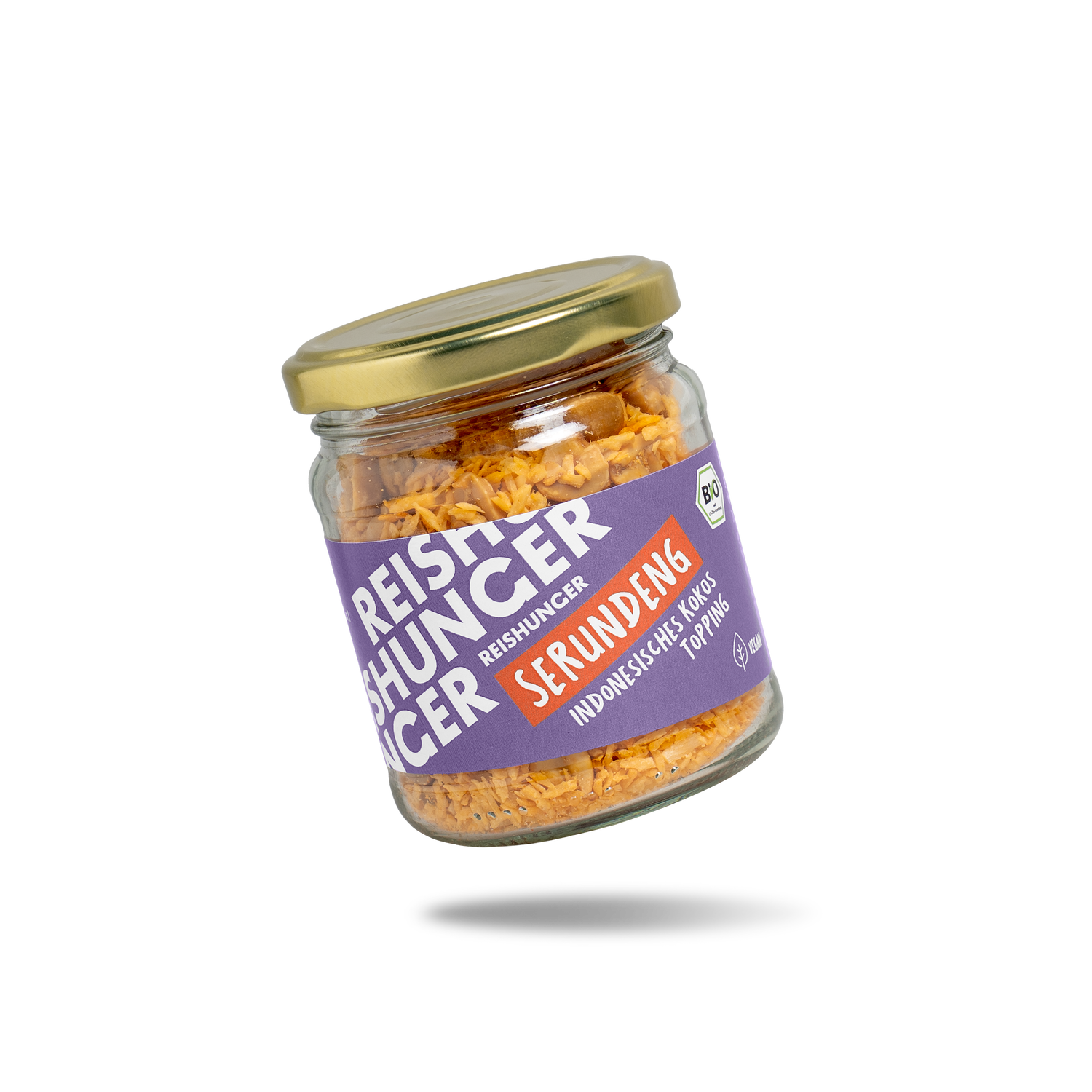 Bio Serundeng (85 g) | Indonesisches Kokos Topping | Ohne Zucker