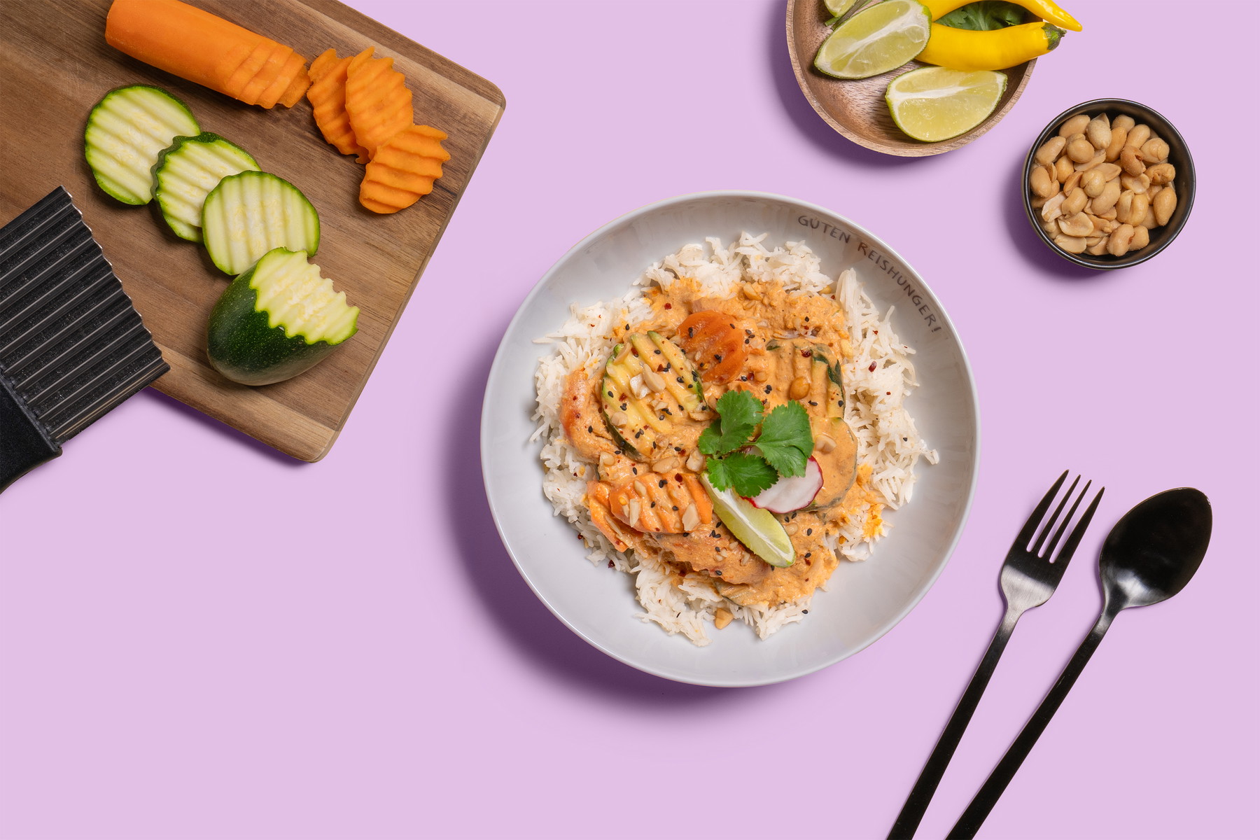 Rotes Streetfood Thai Curry | Rezept | Reishunger
