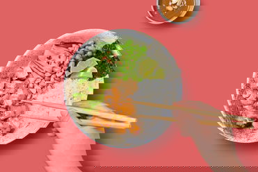 Sushi Bowl mit Edamame