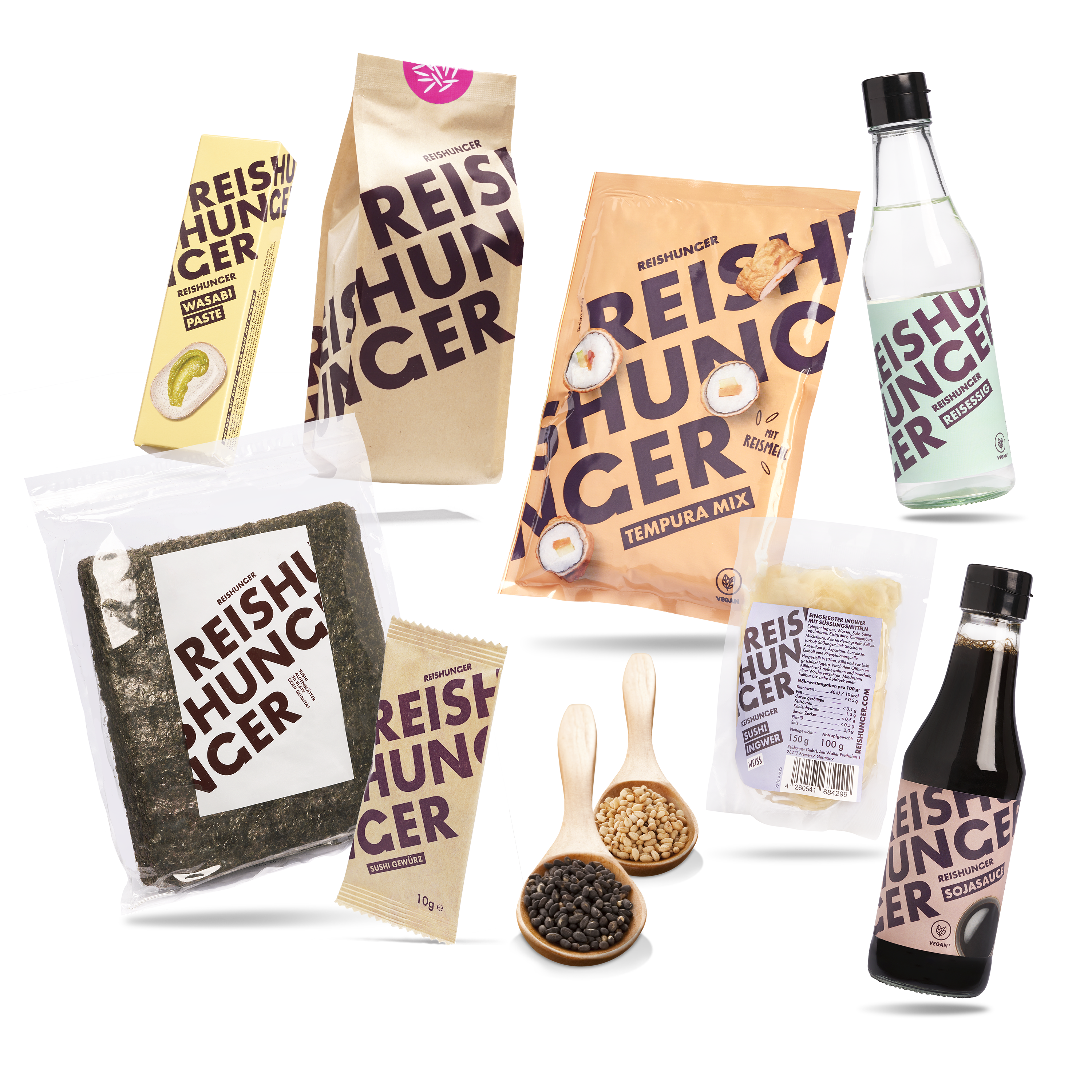 Sushi Zutaten kaufen Sushi Zubehör kaufen REISHUNGER