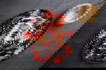 Süßes Crepes aus Reispapier