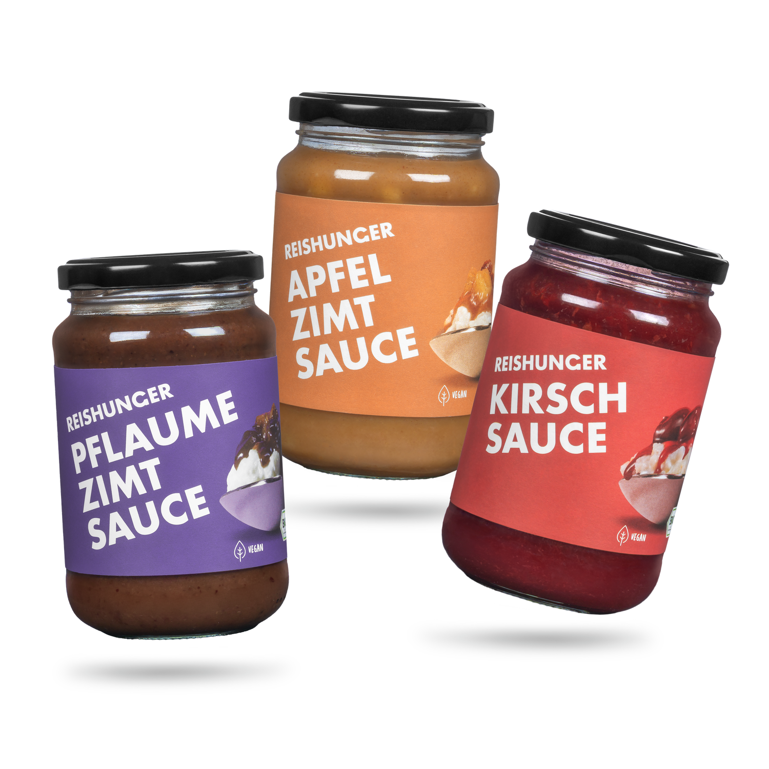 Bio Süße Saucen Probier Set (3er Set) | Süße Fruchtsaucen mit viel Obst