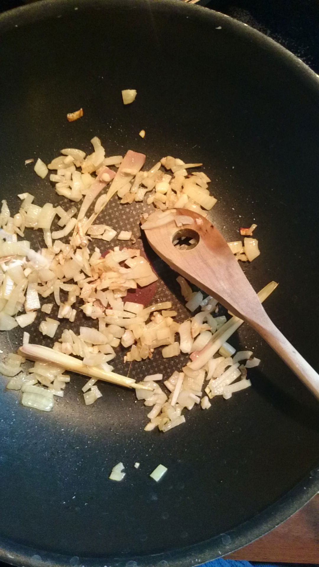 Thai-Gemüse mit Sesam-Garnelen