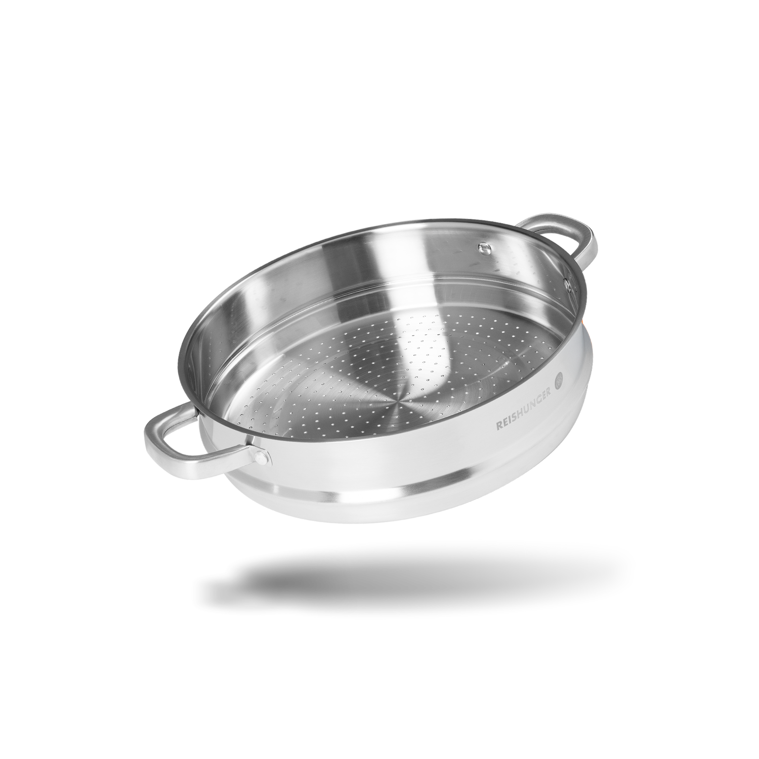 Reishunger Dämpfeinsatz für unbeschichteten Edelstahl Wok | Ø 30cm