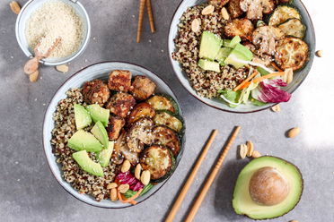 Vegane Poke Bowls