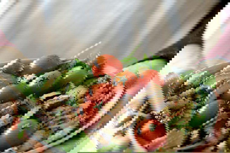 Veganer Risottosalat