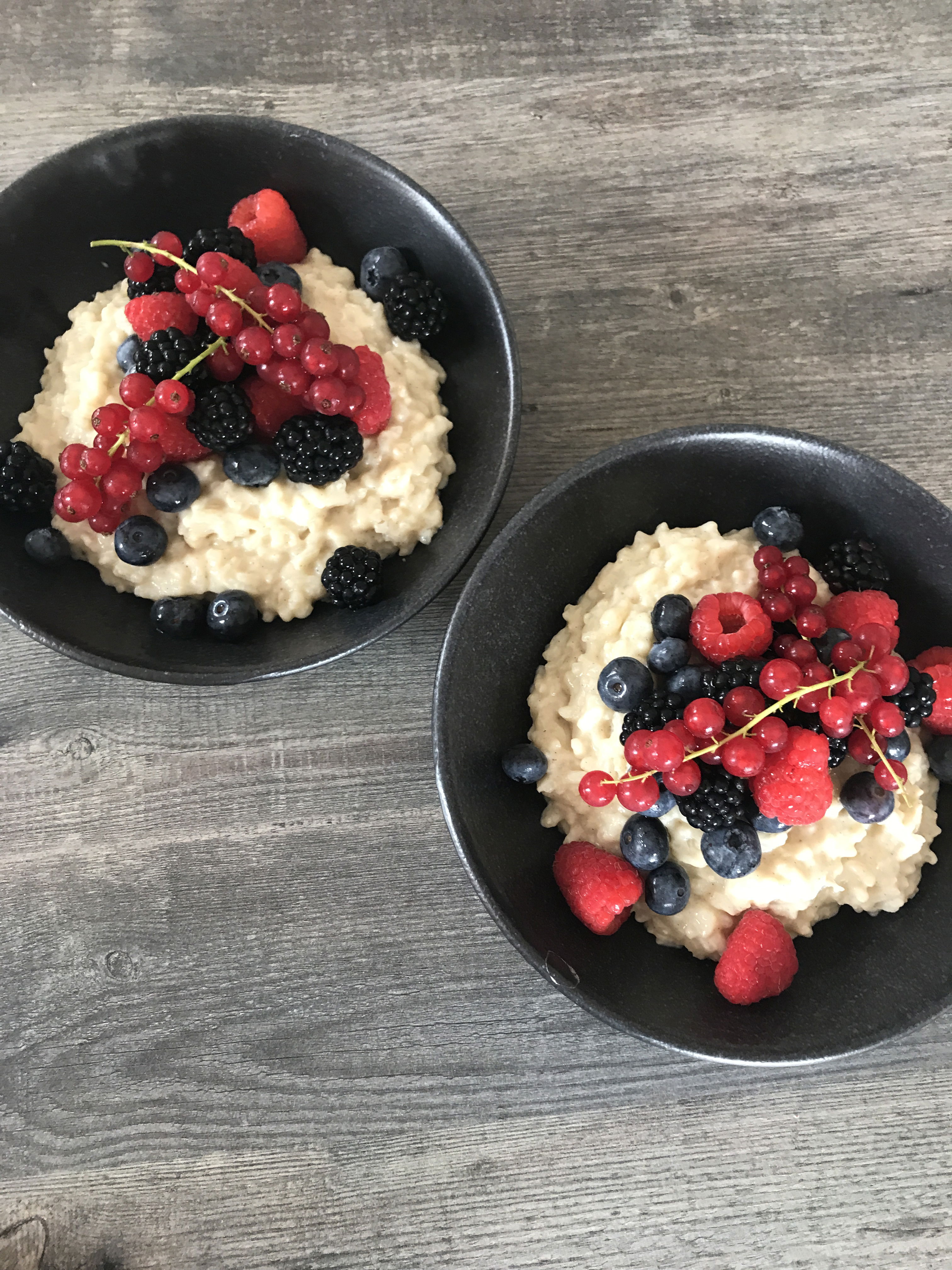 Veganer Vanille-Milchreis