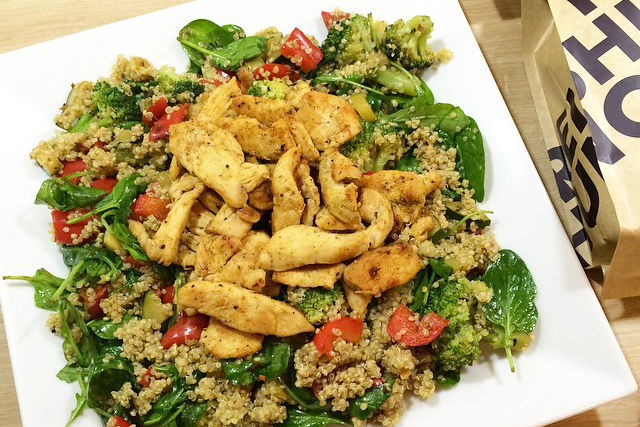 Warmer Quinoa-Salat