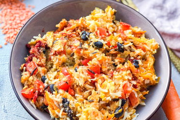 Leckerer One Pot Reis mit dem Wildreis Basmati Mix