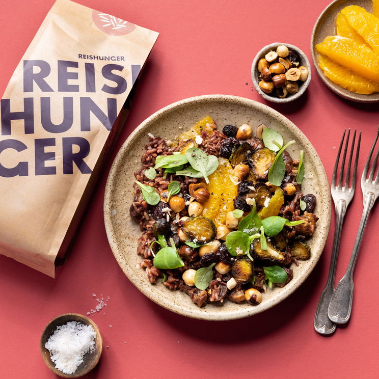 Braunen Reis kaufen | Ungeschälter Naturreis | REISHUNGER